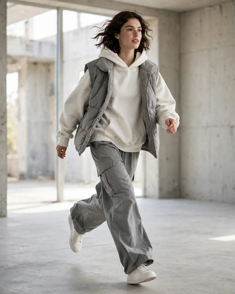 New arrivals — Nike V5 RNR in particle grey, side profile facing right
