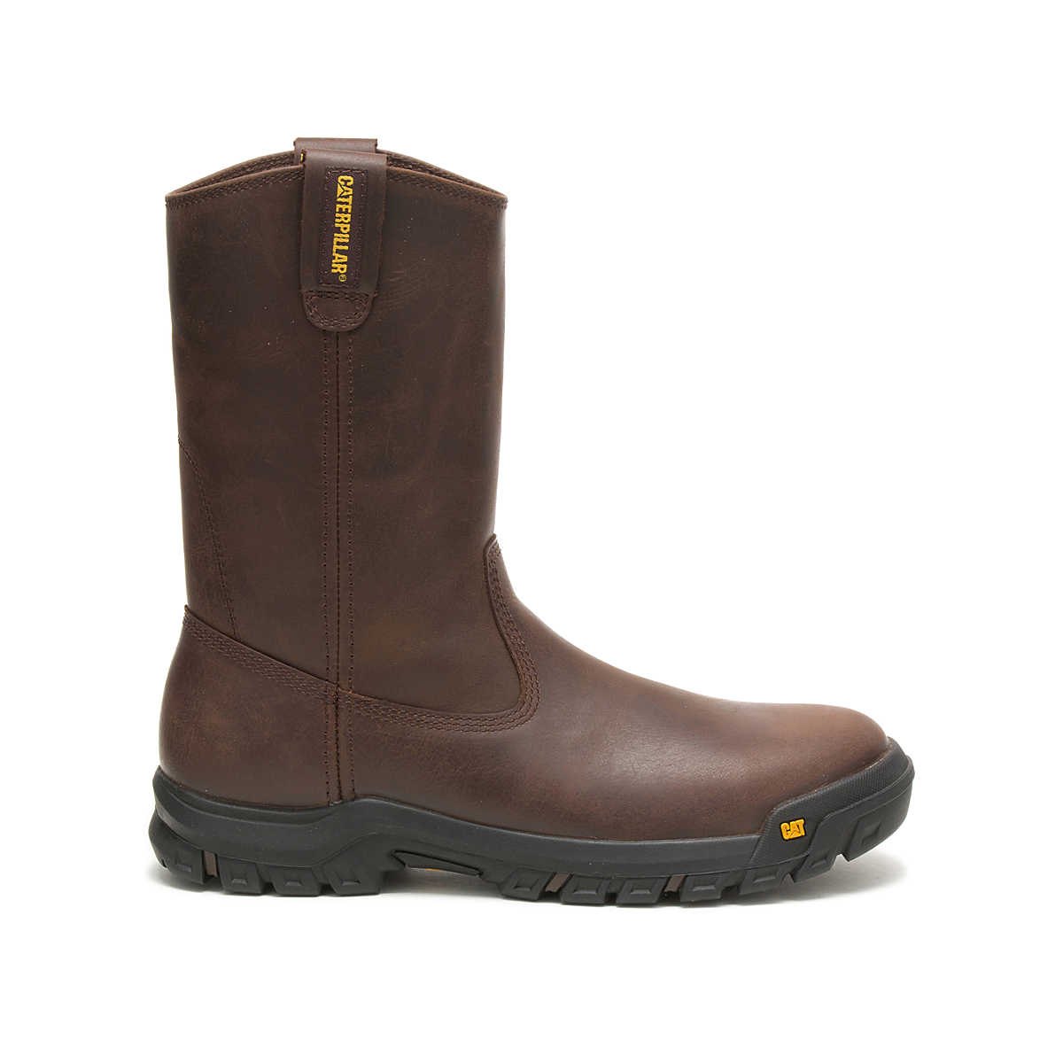 CAT DRAWBAR SOFT TOE WORK BOOT (SUMMER BROWN) — Style P51034