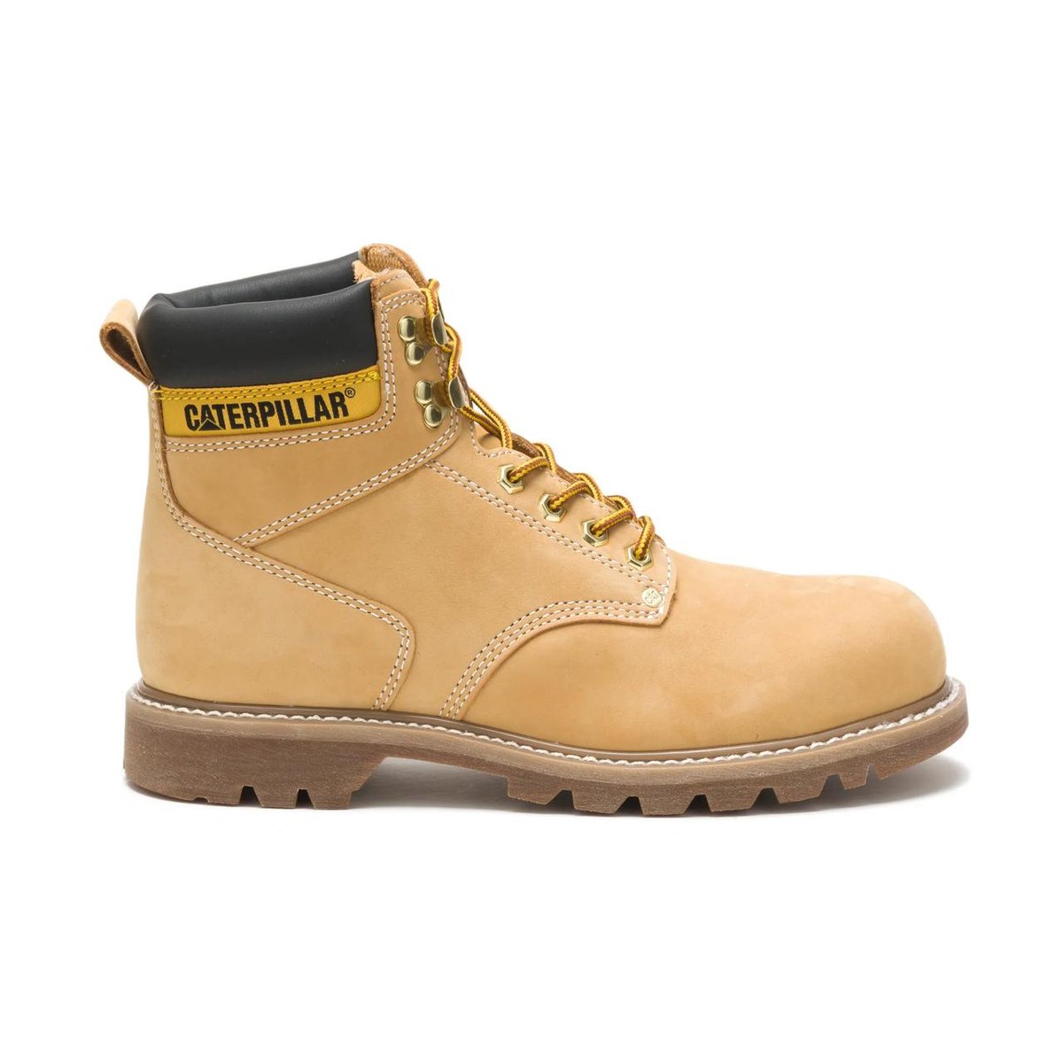 CAT SECOND SHIFT 6' STEEL TOE WORK BOOT (HONEY) — Style P89162