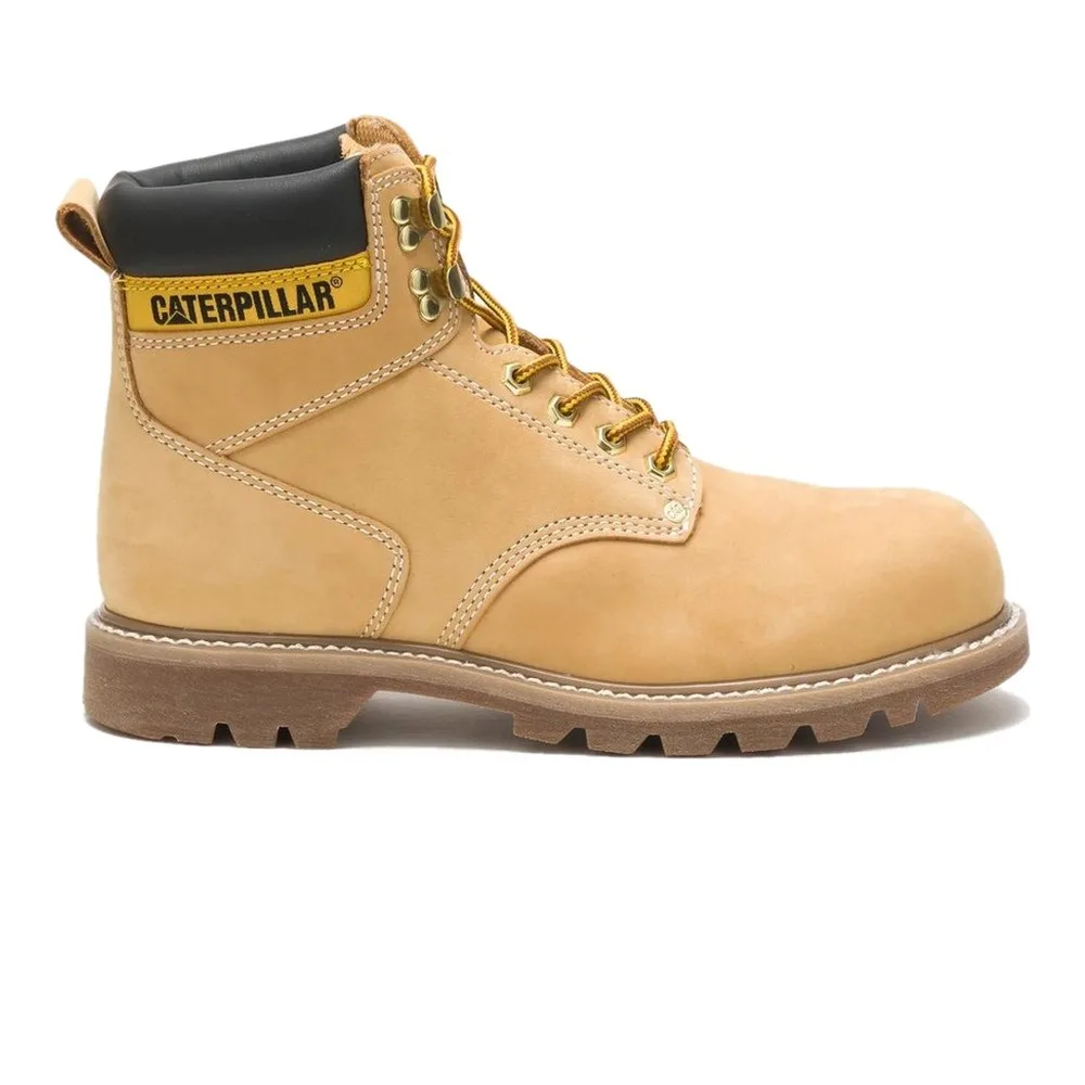 CAT SECOND SHIFT 6' STEEL TOE WORK BOOT (HONEY) — Style P89162