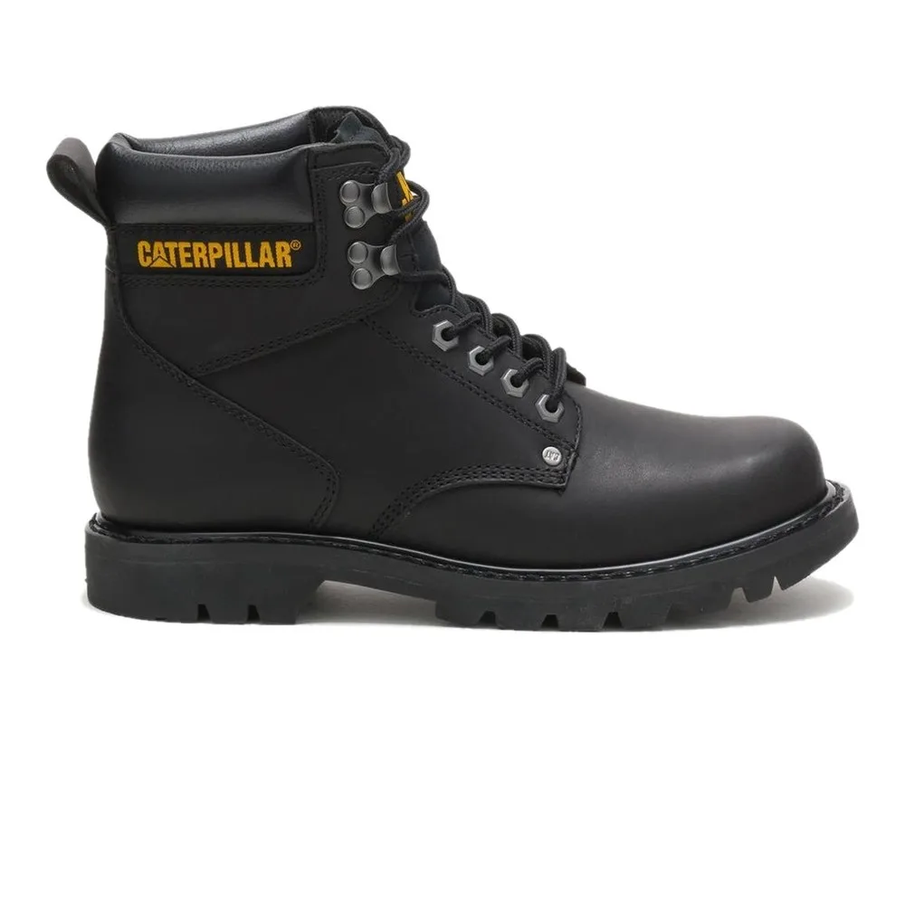 CAT SECOND SHIFT 6' WORK BOOT (BLACK) — Style P70043