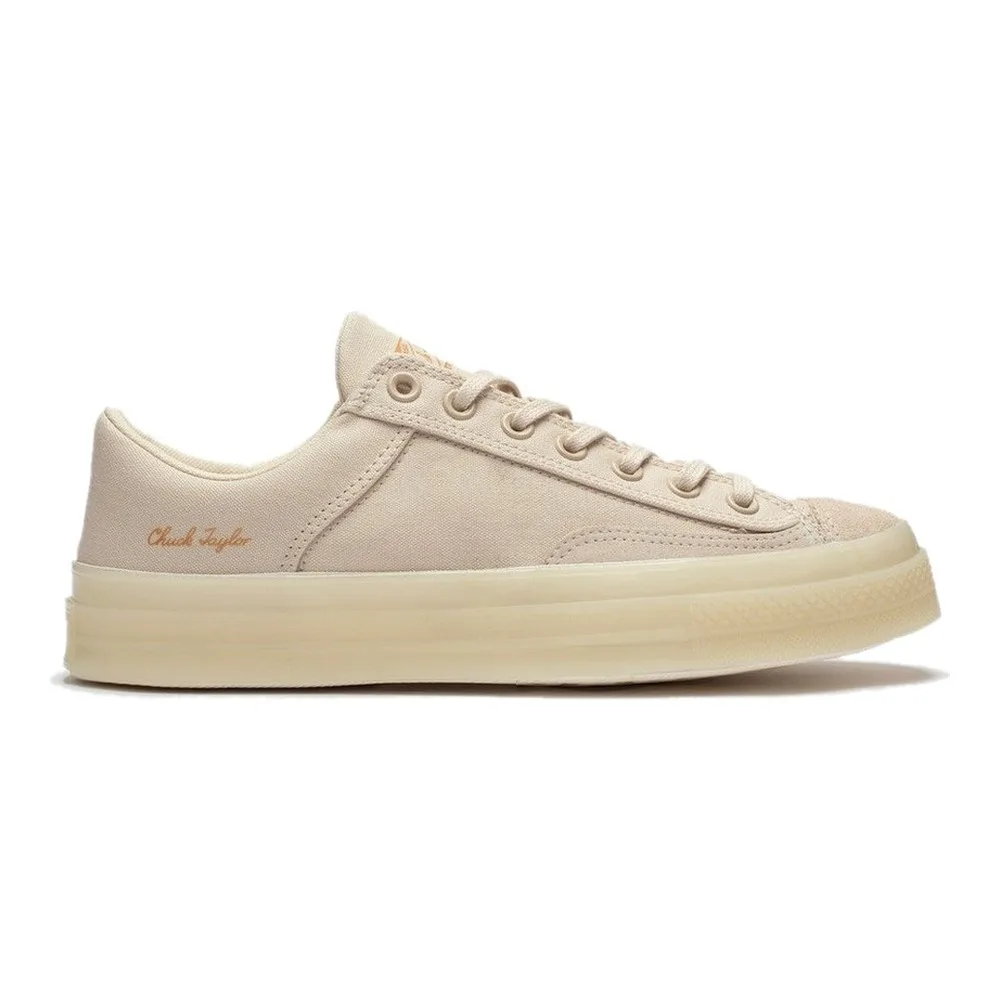 CONVERSE CHUCK 70 MARQUIS LOW (UNISEX) (LIGHT DUNE/GOLD/EGRET) — Style A10367C