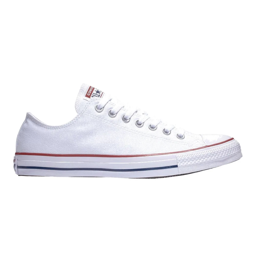 CONVERSE CHUCK TAYLOR ALL STAR LOW (UNISEX) (OPTICAL WHITE) — Style M7652