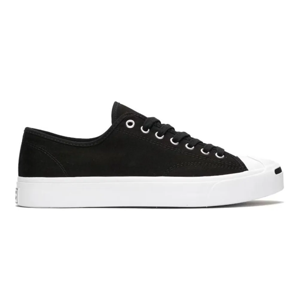 CONVERSE JACK PURCELL LOW TOP (UNISEX) (BLACK/WHITE/BLACK) — Style 164056C