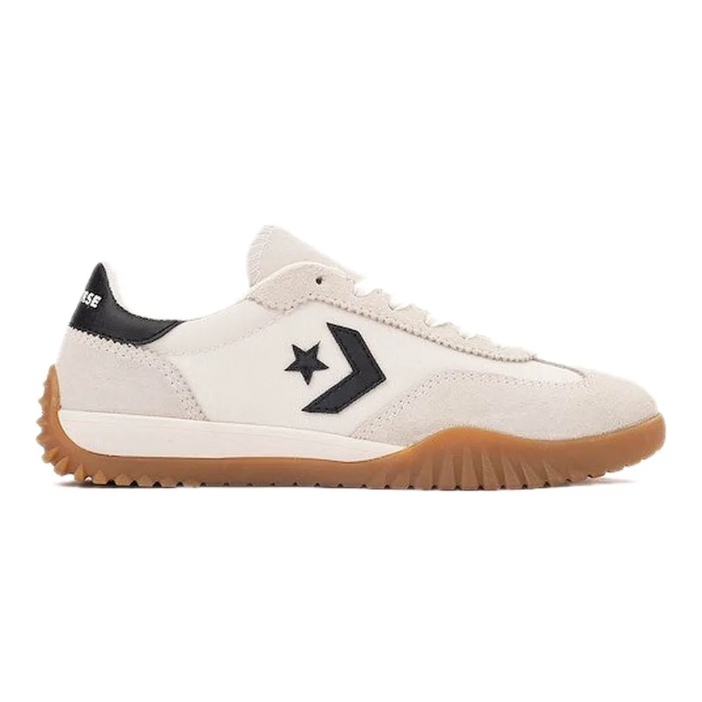 CONVERSE RUN STAR TRAINER LOW TOP (UNISEX) (EGRET/BLACK/HONEY) — Style A08262C