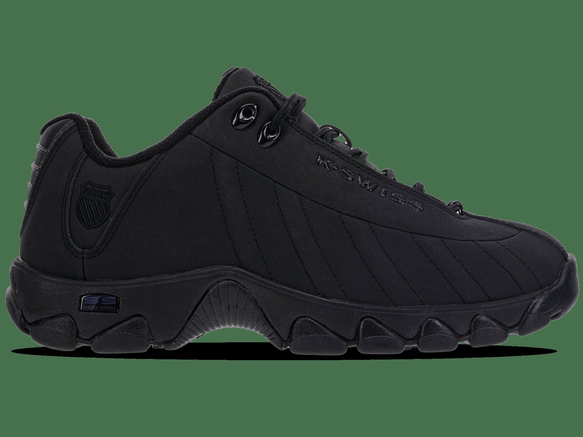 K-SWISS MEN'S ST329 CMF (BLACK/BLACK/BLACK) — Style 03426-098-M