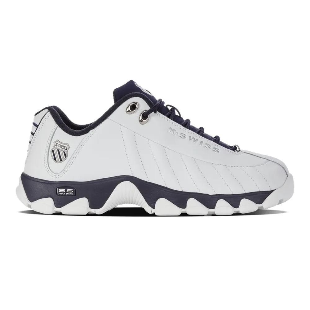 K-SWISS MEN'S ST329 CMF (WHITE/PEACOAT/WHITE) — Style 03426-969-M