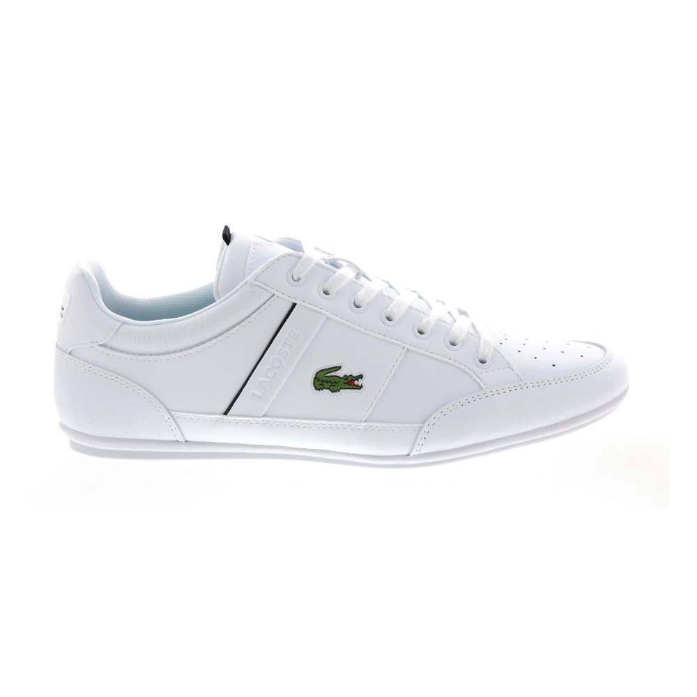 LACOSTE CHAYMON (WHITE/BLACK) — Style 742CMA0014147