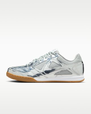 NIKE GATO LV8 (UNISEX) (METALLIC SILVER/WHITE/GUM LIGHT BROWN/METALLIC SILVER) — Style IB3566-001