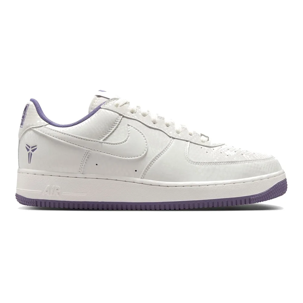 NIKE KOBE AIR FORCE 1 LOW (SUMMIT WHITE/DAYBREAK) — Style IB0018-102