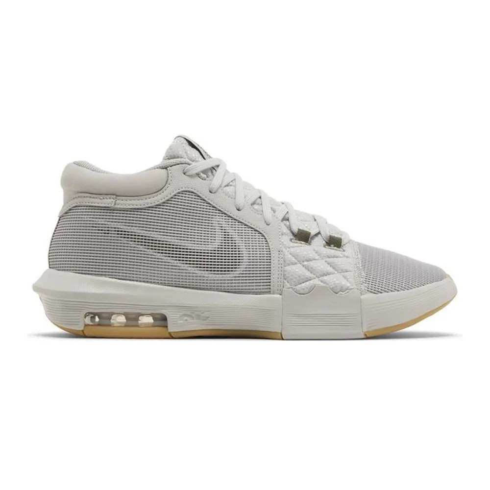 NIKE LEBRON WITNESS 8 (UNISEX) (LIGHT IRON ORE/MEDIUM OLIVE-SAIL) — Style FB2239-003