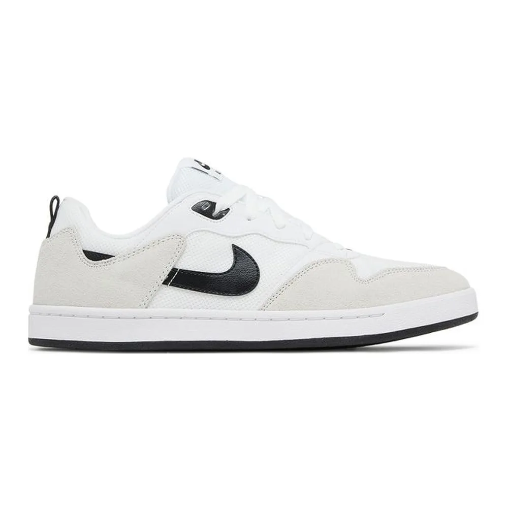 NIKE SB ALLEYOOP (UNISEX) (WHITE/BLACK-WHITE) — Style CJ0882-100