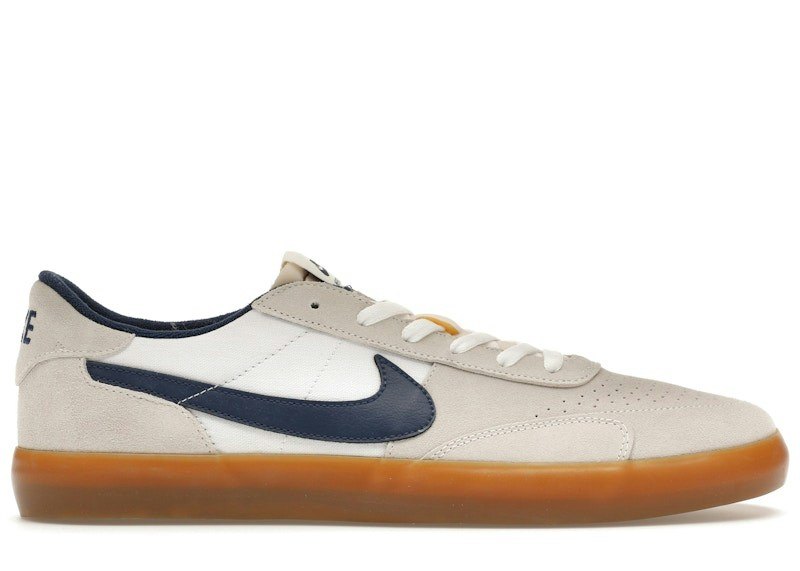 NIKE SB HERITAGE VULC (SUMMIT WHITE/WHITE/GUM LIGHT BROWN/NAVY) — Style CD5010-102