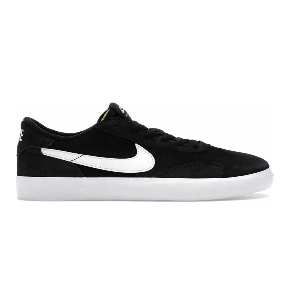 NIKE SB HERITAGE VULC (UNISEX) (BLACK/WHITE-BLACK-WHITE) — Style CD5010-003