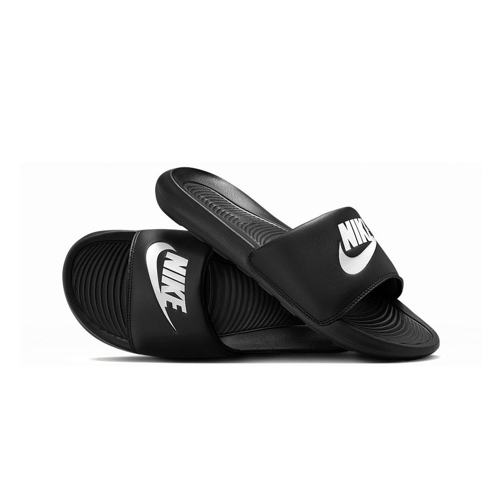 NIKE VICTORI ONE SLIDE (BLACK/WHITE) — Style CN9675-002