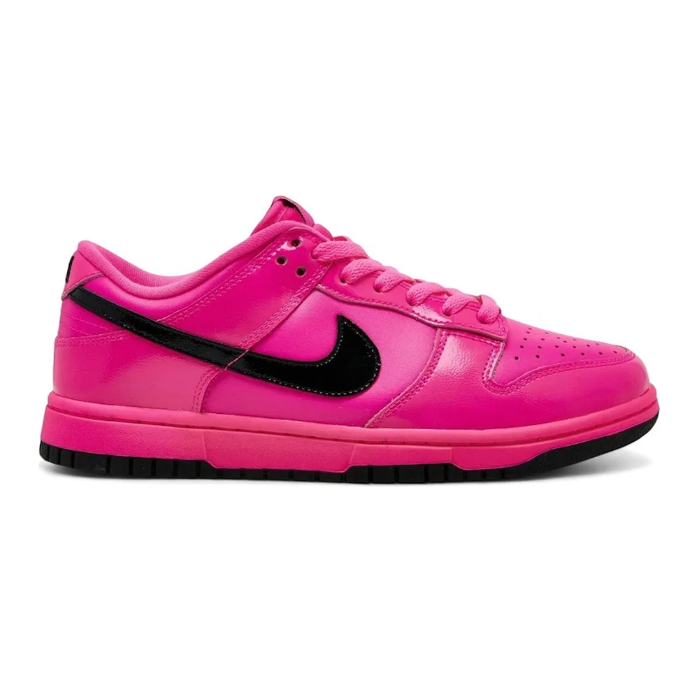 NIKE WOMEN'S DUNK LOW (PINK BLAST/BLACK-PINK BLAST) — Style IV2040-600
