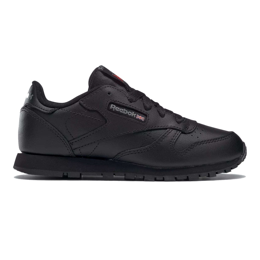 REEBOK CLASSIC LEATHER (LITTLE KIDS) (UNISEX) (BLACK) — Style 100000116