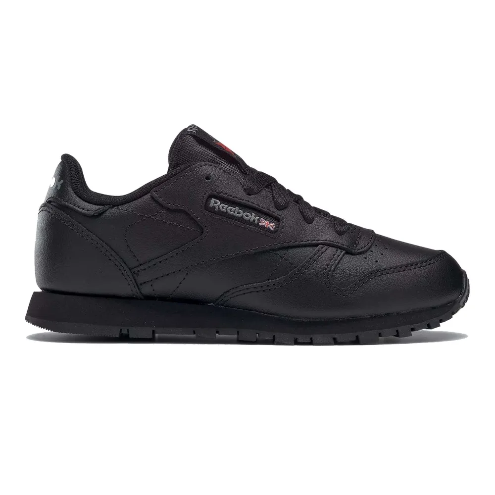REEBOK CLASSIC LEATHER (LITTLE KIDS) (UNISEX) (BLACK) — Style 100000116