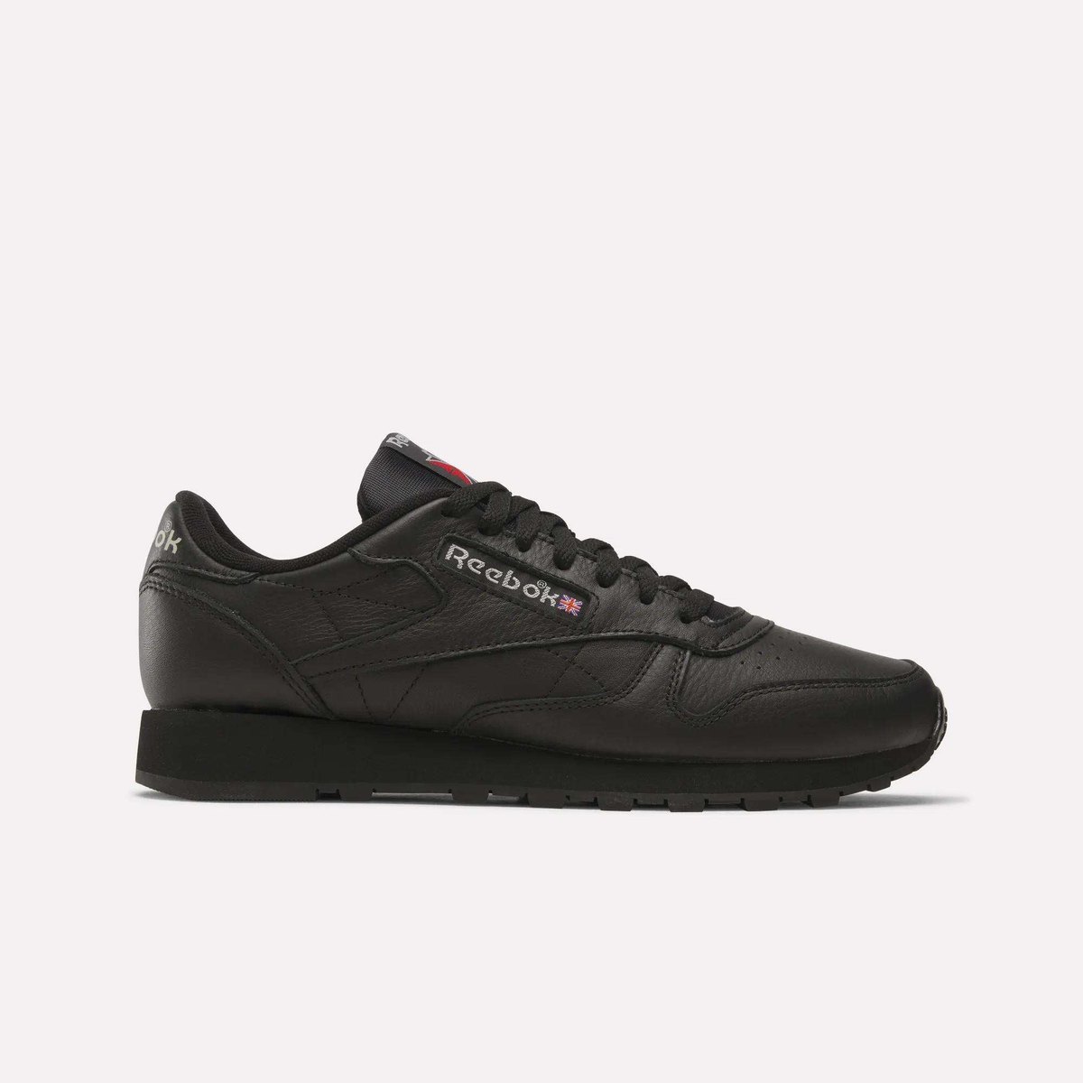 REEBOK CLASSIC LEATHER (UNISEX) (CORE BLACK/CORE BLACK/PURE GREY 5) — Style 100008494