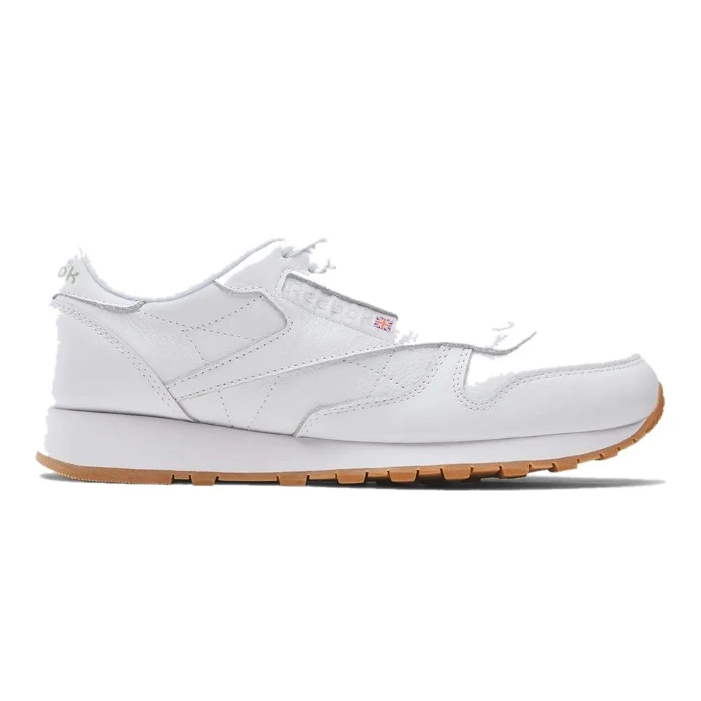 REEBOK CLASSIC LEATHER (UNISEX) (FOOTWEAR WHITE/PURE GREY 3/REEBOK RUBBER GUM) — Style 100008491