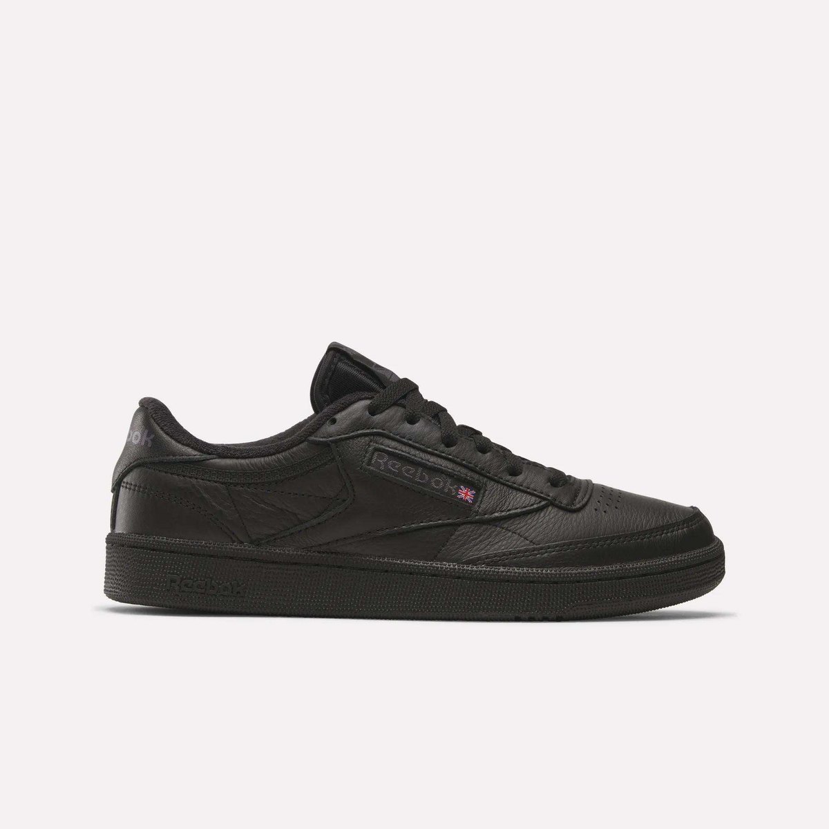 REEBOK CLUB C 85 (UNISEX) (BLACK/CHARCOAL) — Style 100000153