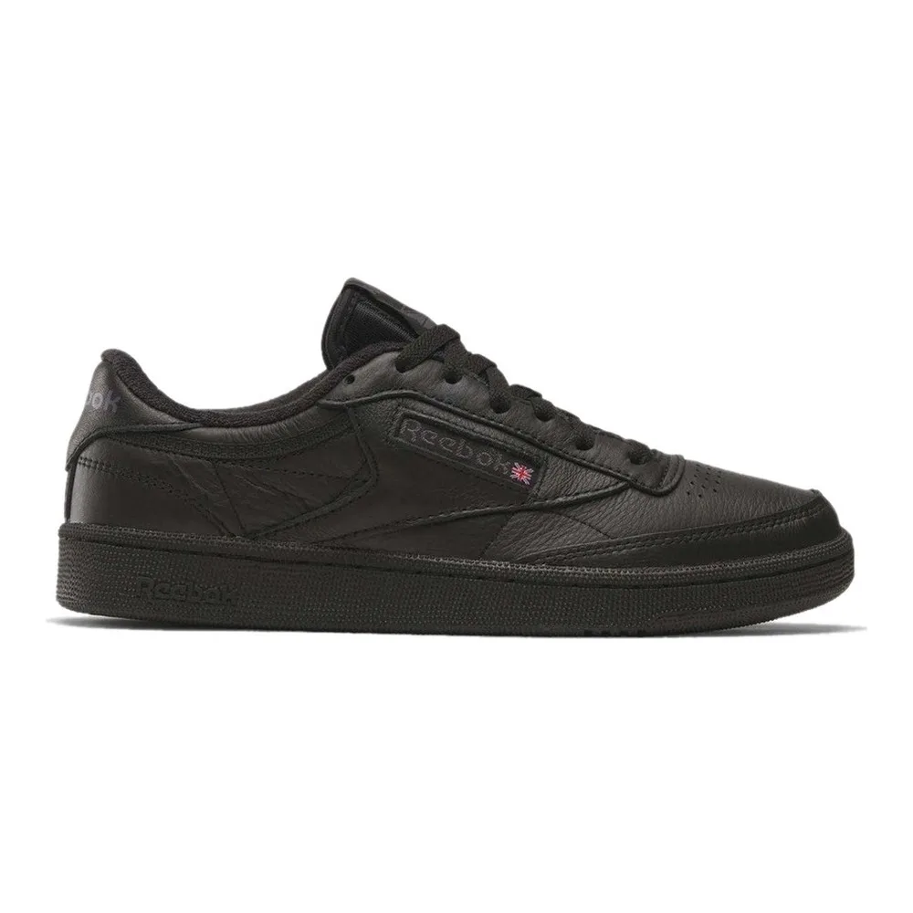 REEBOK CLUB C 85 (UNISEX) (BLACK/CHARCOAL) — Style 100000153