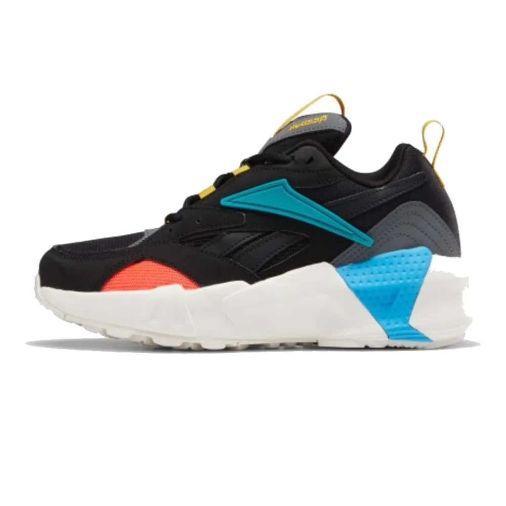 REEBOK WOMEN'S AZTREK DOUBLE MIX POPS (BLACK/ALLOY/TEAL GEM) — Style DV8172