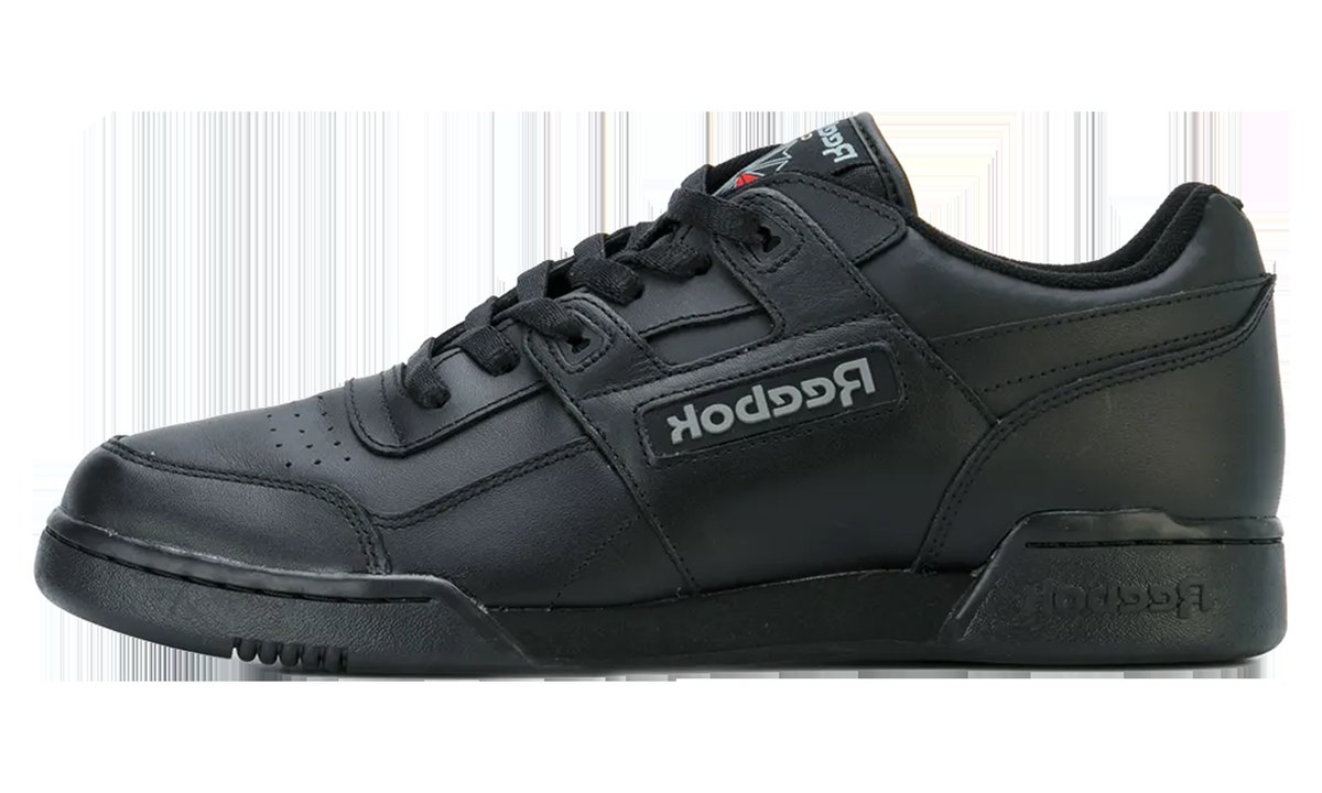 REEBOK WORKOUT PLUS (BLACK/CHARCOAL) — Style 2760