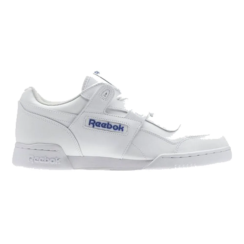 REEBOK WORKOUT PLUS (WHITE/ROYAL) — Style 2759