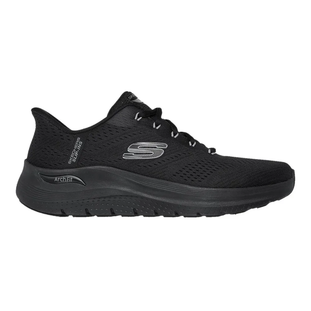 SKECHERS SLIP-INS: ARCH FIT 2.0 - LESTUR (MEN) (BLACK) — Style 232712-BBK