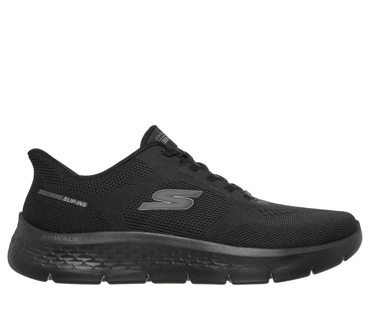 SKECHERS SLIP-INS: GO WALK FLEX - AZRIEL (WOMEN) (BLACK) — Style 125523-BBK
