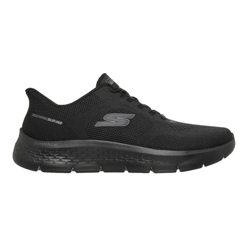 SKECHERS SLIP-INS: GO WALK FLEX - AZRIEL (WOMEN) (BLACK) — Style 125523-BBK