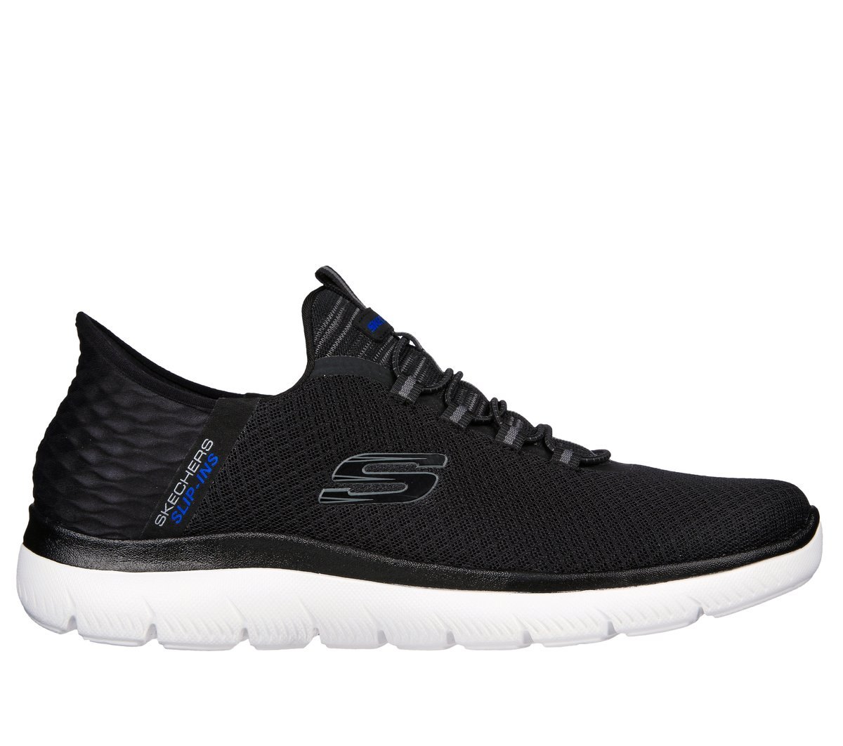 SKECHERS SLIP-INS: SUMMITS - HIGH RANGE (MEN) (BLACK) — Style 232457-BLK