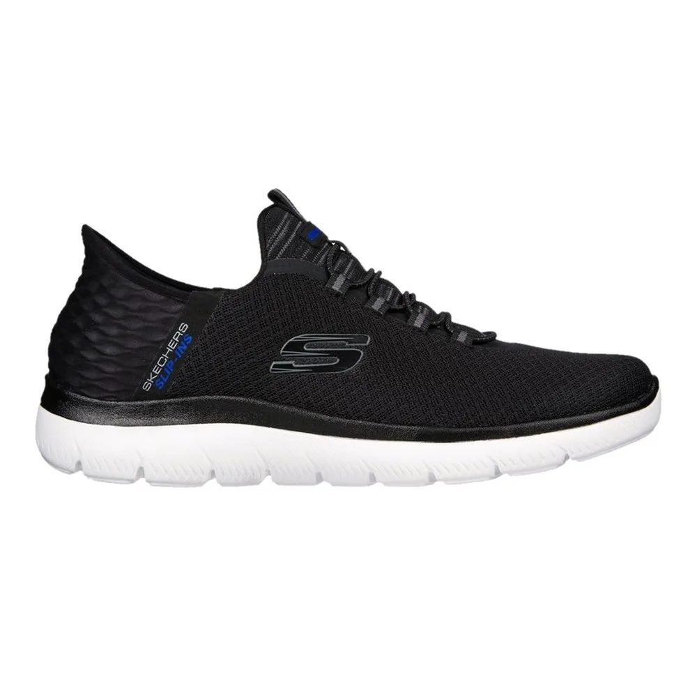 SKECHERS SLIP-INS: SUMMITS - HIGH RANGE (MEN) (BLACK) — Style 232457-BLK