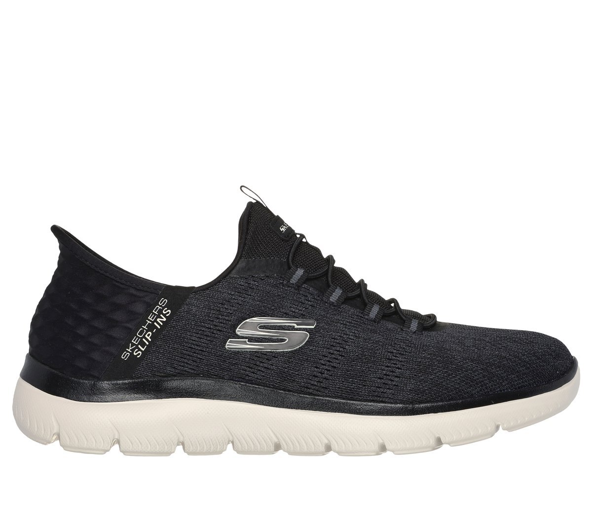 SKECHERS SLIP-INS: SUMMITS - KEY PACE (MEN) (BLACK) — Style 232469-BLK