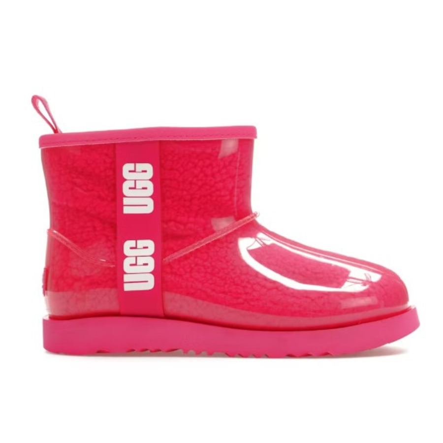 UGG CLASSIC CLEAR MINI II (ROCK ROSE)