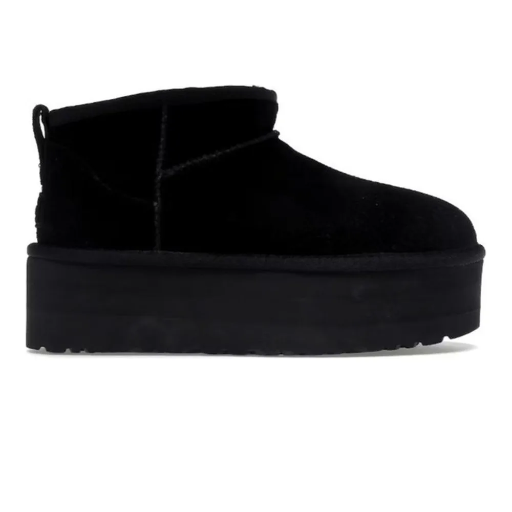 UGG CLASSIC ULTRA MINI PLATFORM (BLACK)