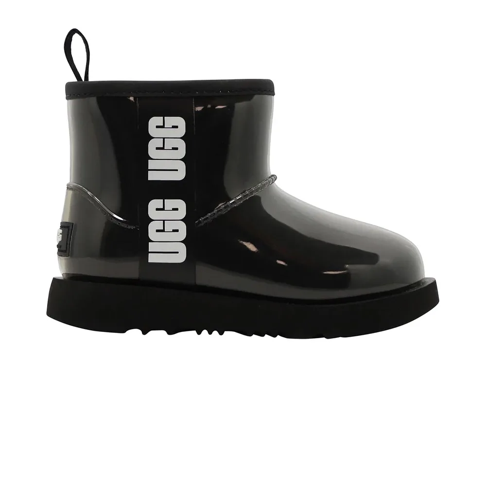 UGG KIDS' CLASSIC CLEAR MINI II (BLACK) — Style 1112386K-BLK