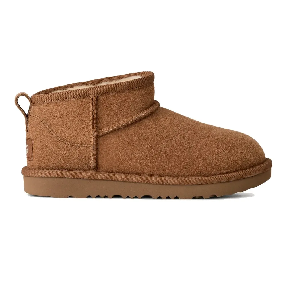 UGG KIDS' CLASSIC ULTRA MINI (CHESTNUT) — Style 1130750K-CHE
