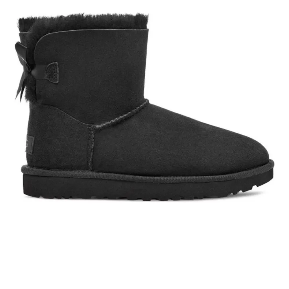 UGG MINI BAILEY BOW II (BLACK)