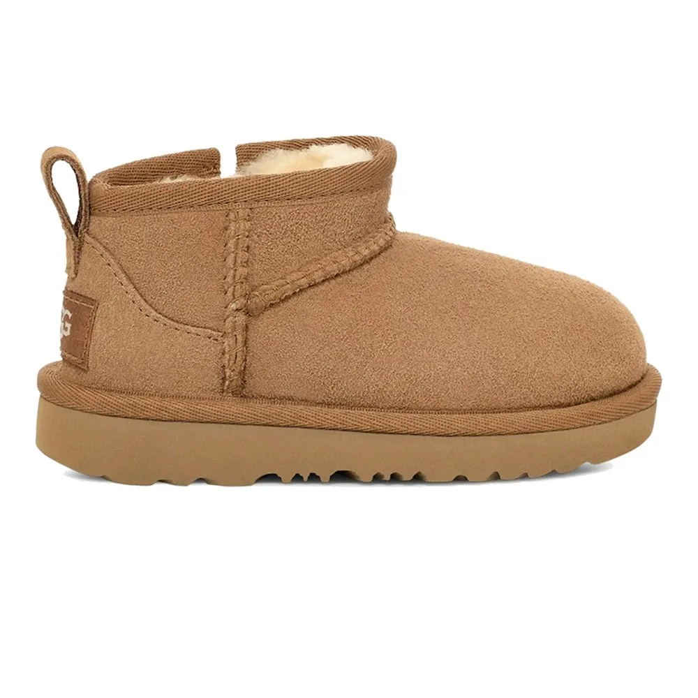 UGG TODDLERS' CLASSIC ULTRA MINI (CHESTNUT) — Style 1130750T-CHE