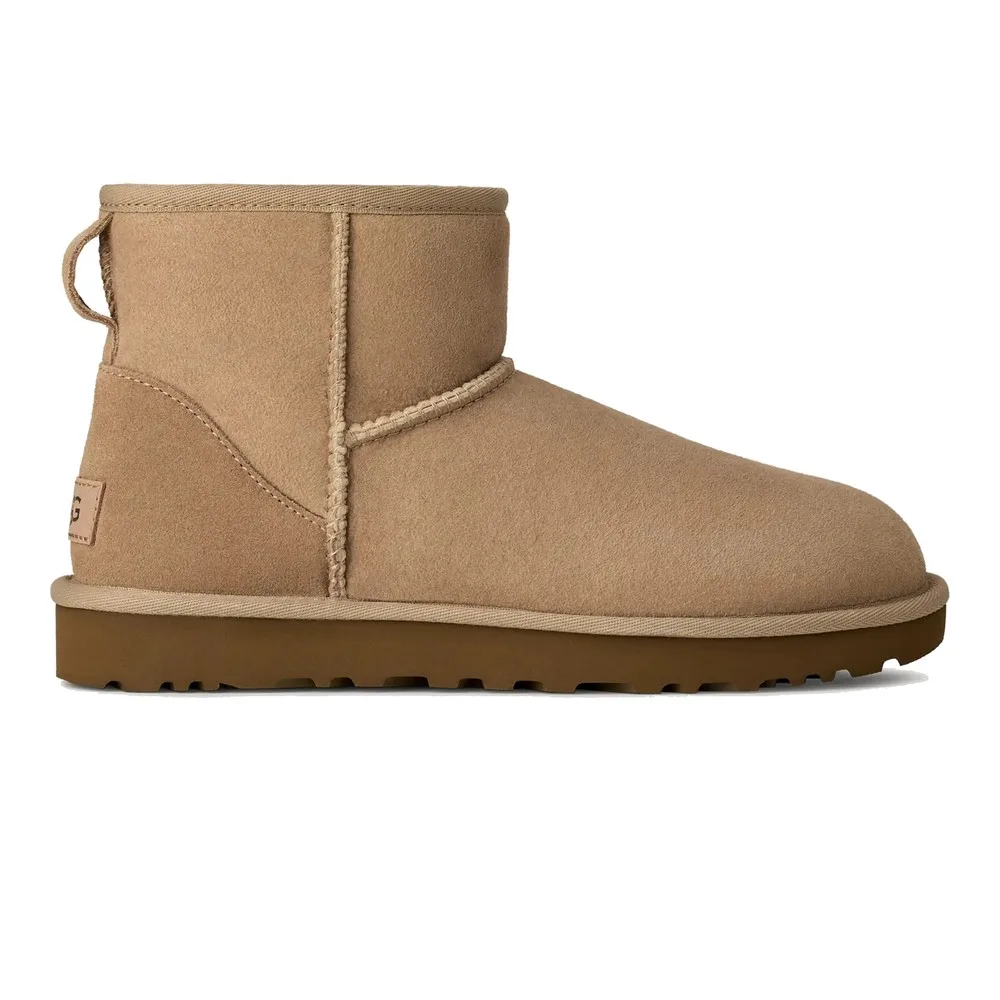 UGG WOMEN'S CLASSIC MINI II (SAND) — Style 1016222-SAN