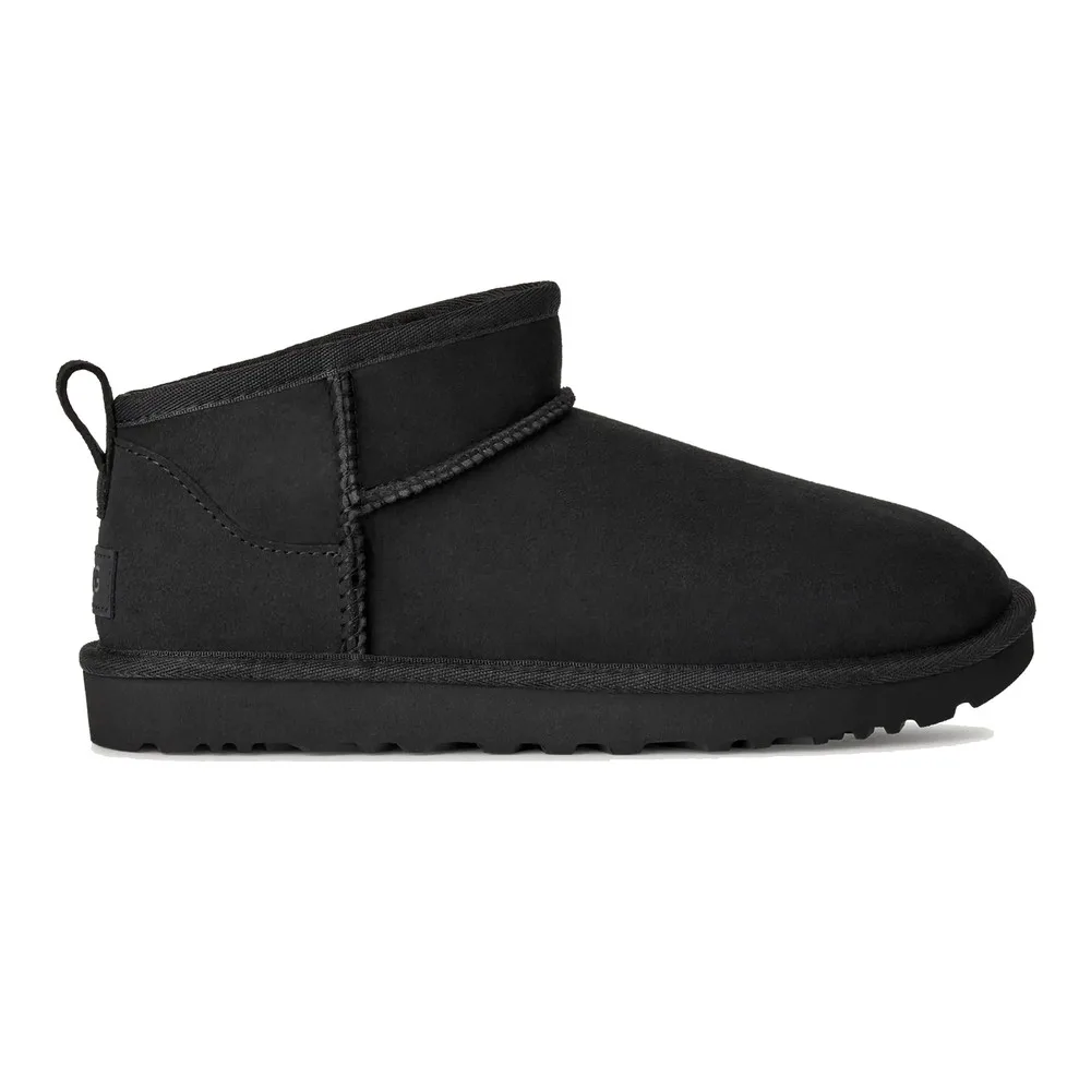 UGG WOMEN'S CLASSIC ULTRA MINI (BLACK) — Style 1116109-BLK