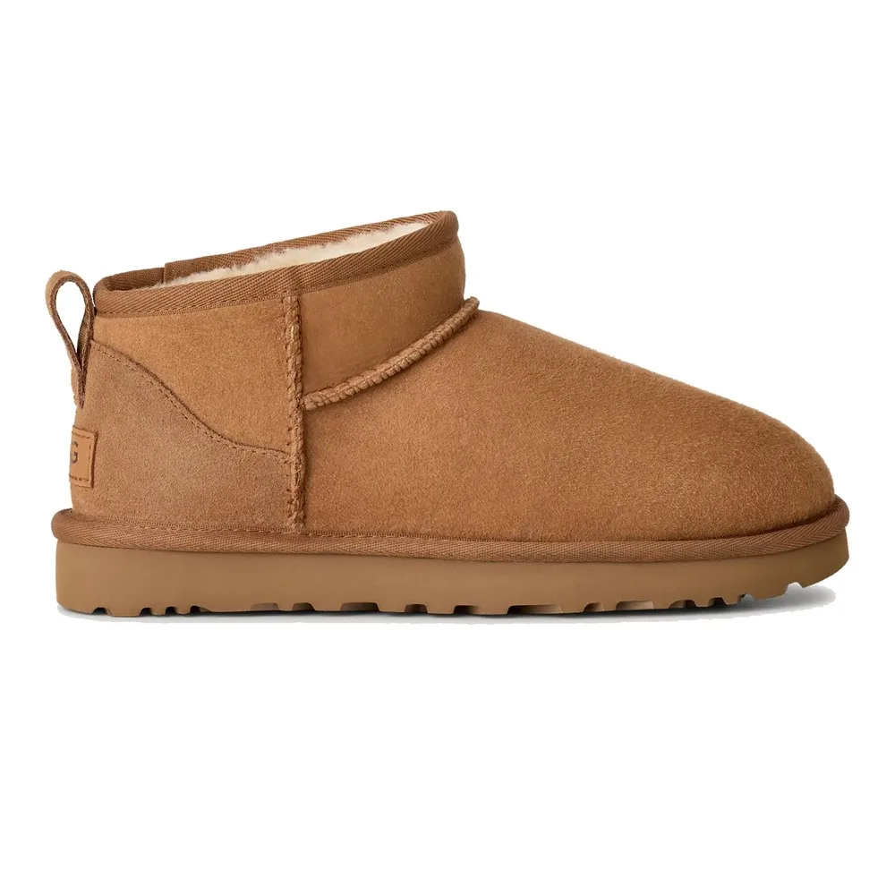 UGG WOMEN'S CLASSIC ULTRA MINI (CHESTNUT) — Style 1116109-CHE