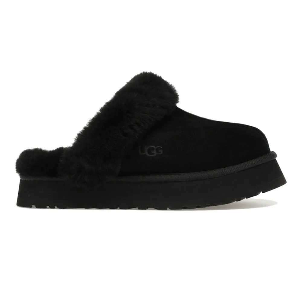 UGG WOMEN'S DISQUETTE (BLACK) — Style 1122550-BLK