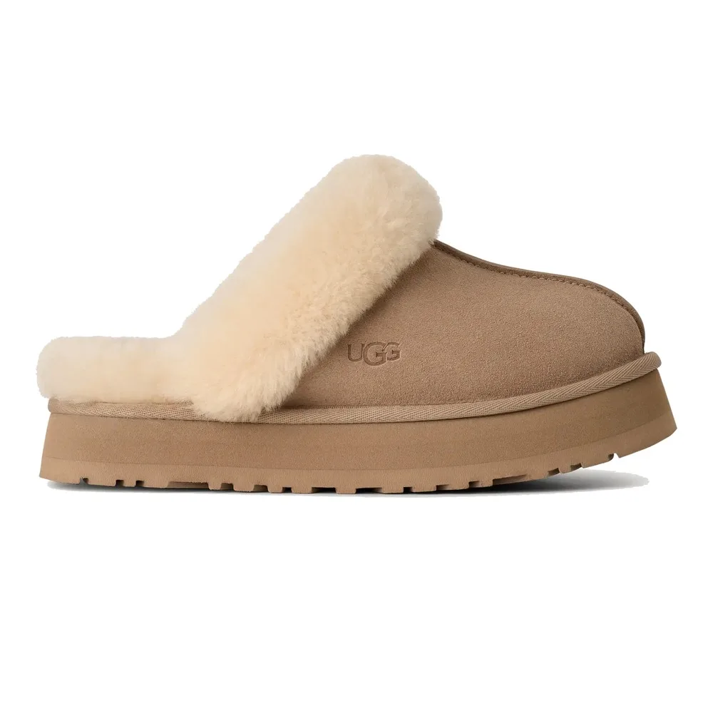 UGG WOMEN'S DISQUETTE (SAND) — Style 1122550-SAN