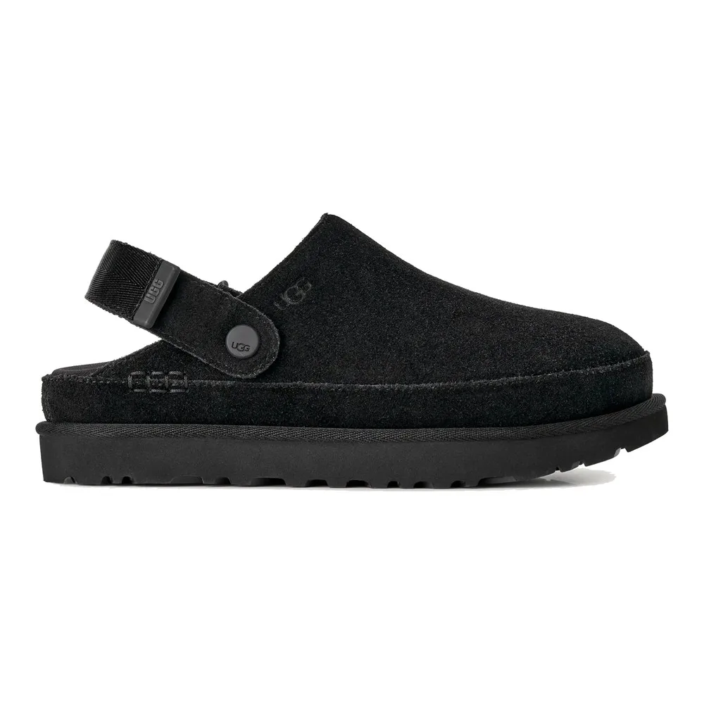 UGG WOMEN'S GOLDENSTAR CLOG (BLACK) — Style 1138252-BLK