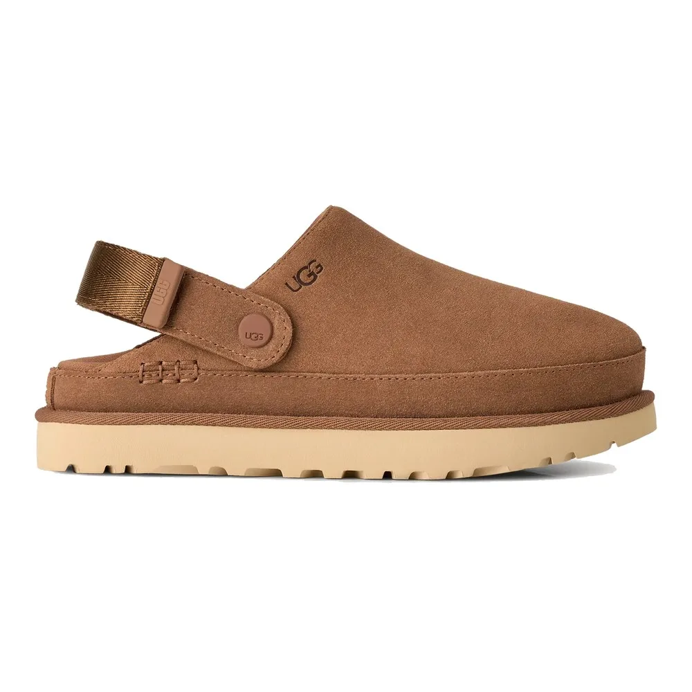 UGG WOMEN'S GOLDENSTAR CLOG (CHESTNUT) — Style 1138252-CHE