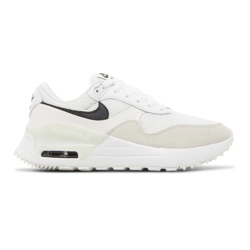 WOMEN'S NIKE AIR MAX SYSTM (WHITE/BLACK-SUMMIT WHITE) — Style DM9538-100